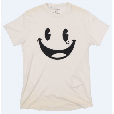 Drop Dead 笑笑 米白色T-Shirt 